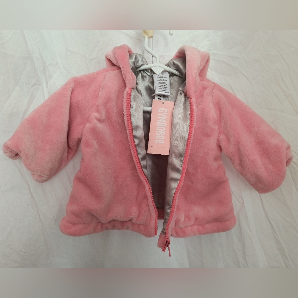 Pink warm and soft sweater size 6-12 months Gymboree